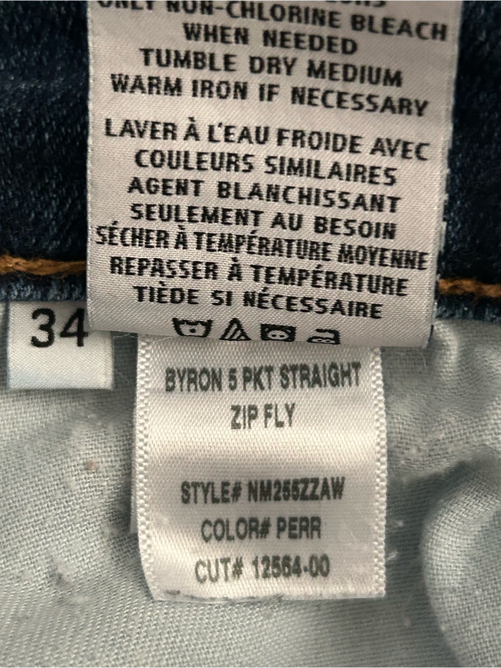 Hudson Jeans Men’s Byron Straight Size 34 - Picture 7 of 7